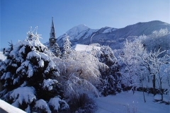 Saint léger sous la neige